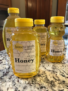 Raw, natural honey